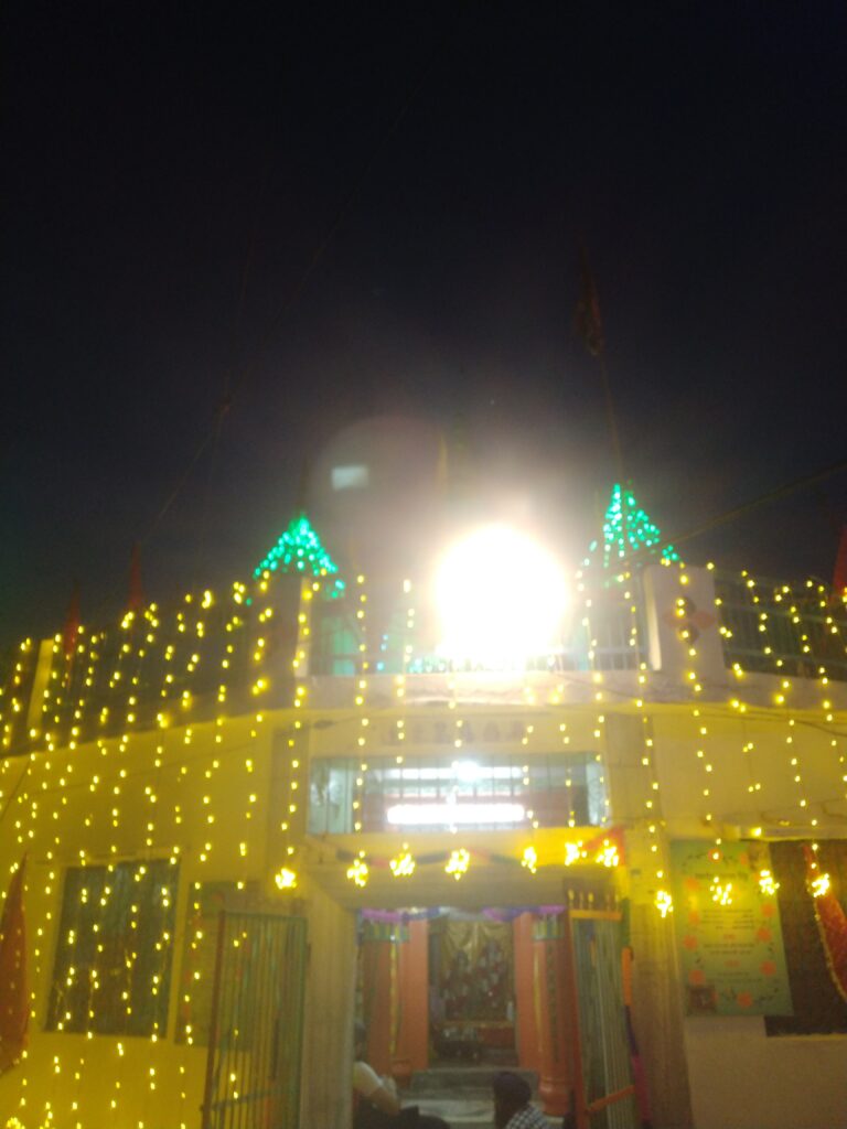 Temple in Chalali-Shri Moni Baba (Guru Ji) stayed for many years